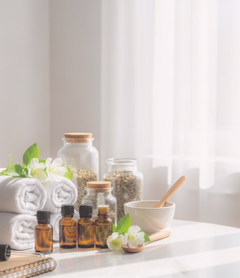 大阪梅田でアロマの資格を目指す。アリスガーデンが提供するAEAJ・JAA対応アロマ講座の学習風景